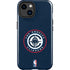 NBA Los Angeles Clippers Distressed Blue iPhone 15 Impact Case